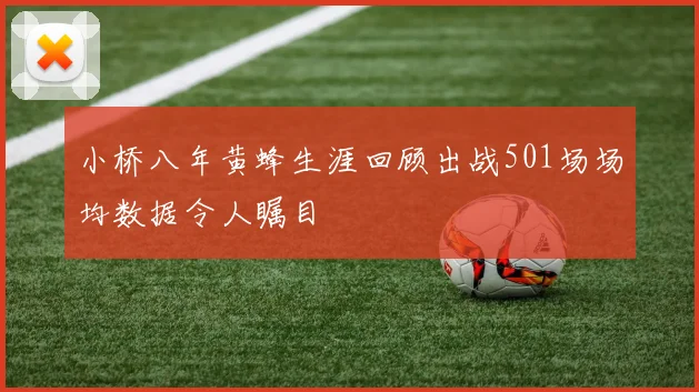 小桥八年黄蜂生涯回顾出战501场场均数据令人瞩目